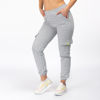 Immagine di MY JEWELS - DONNA PANTALONE JOGGERS GRIGIO CON TASCONI