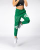 Immagine di MY JEWELS - DONNA PANTALONE TUTA JOGGERS VERDE CON STAMPA COLLEGE TEAM