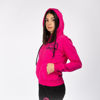 Immagine di DONNA FELPA FUXIA CON CAPPUCCIO E ZIP