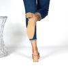 Immagine di TATOO - Décolleté beige slingback con cinturino frontale, tacco 5CM
