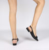 Immagine di TATOO - Ballerina nera slingback a punta