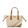 Immagine di CORTINA POLO STYLE - Shopping beige stampata con laccetti laterali