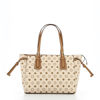 Immagine di CORTINA POLO STYLE - Shopping beige stampata con laccetti laterali