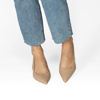 Immagine di MISS GLOBO - Décolleté beige slingback con inserto elasticizzato, tacco 5,5CM