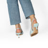 Immagine di MISS GLOBO - Décolleté blu slingback con inserto elasticizzato, tacco 5,5CM