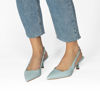 Immagine di MISS GLOBO - Décolleté blu slingback con inserto elasticizzato, tacco 5,5CM