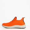 Immagine di E.COVERI MOND - Sneakers uomo da corsa arancio fluo con suola bianca