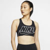 Immagine di NIKE - TOP SWOOSH FUTURA BRA BLACK-WHITE - BV3643/010