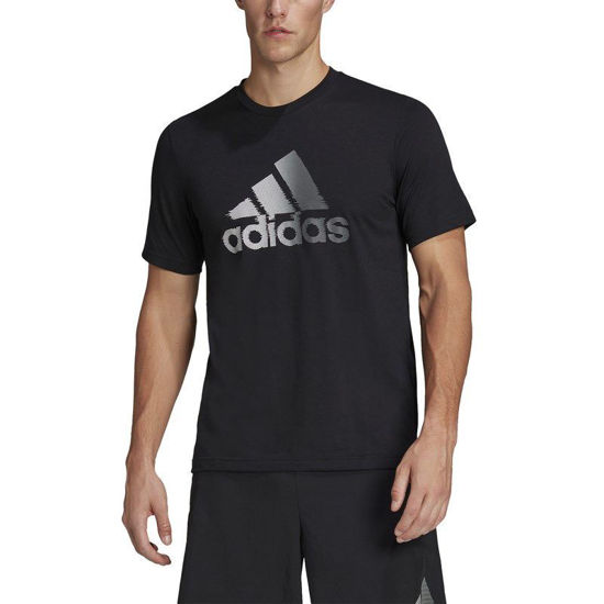Immagine di ADIDAS - T-SHIRT MM D2M LOGO TEE BLACK - HF7212