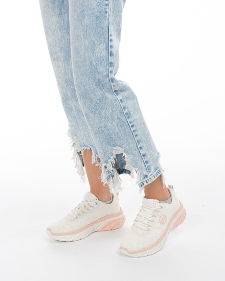 Immagine di ENRICO COVERI - UNIVERSE MESH Sneakers bianca in tela con soletta memory soft