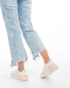 Immagine di ENRICO COVERI - UNIVERSE MESH Sneakers bianca in tela con soletta memory soft