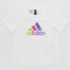 Immagine di ADIDAS - T-SHIRT MM LG COTTON TEE WHITE - HE0039