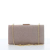 Immagine di MISS GLOBO - Pochette pink gold lurex con accessorio metal a chiusura