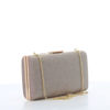 Immagine di MISS GLOBO - Pochette pink gold lurex con accessorio metal a chiusura