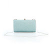 Immagine di MISS GLOBO - Pochette celeste glitterata con chiusura a sfera