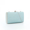 Immagine di MISS GLOBO - Pochette celeste glitterata con chiusura a sfera