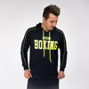 Immagine di XTREME BOXING - FELPA BLU DA UOMO CON CAPPUCCIO E  DETTAGLI FLUO