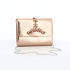 Immagine di MISS GLOBO - Pochette rose gold con patta gioiello