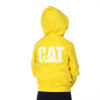 Immagine di CATERPILLAR - COMPLETO TUTA BIMBO, FELPA GIALLA FULL ZIP CON CAPPUCCIO
