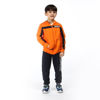 Immagine di CATERPILLAR - COMPLETO TUTA BIMBO, FELPA ARANCIONE FULL ZIP CON CAPPUCCIO