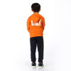 Immagine di CATERPILLAR - COMPLETO TUTA BIMBO, FELPA ARANCIONE FULL ZIP CON CAPPUCCIO