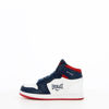 Immagine di EVERLAST - Sneakers alta da uomo bianca con dettagli rossi e blu