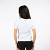 Immagine di CONVERSE - T-shirt bianca con maniche corte a girocollo e logo Converse al centro