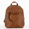 Immagine di DAVID JONES - Zaino marrone con zip frontale orizzontale