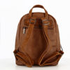 Immagine di DAVID JONES - Zaino marrone con zip frontale orizzontale