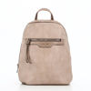 Immagine di DAVID JONES - Zaino beige con zip frontale orizzontale