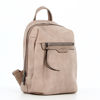 Immagine di DAVID JONES - Zaino beige con zip frontale orizzontale
