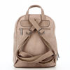 Immagine di DAVID JONES - Zaino beige con zip frontale orizzontale