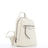 Immagine di DAVID JONES - Zaino bianco con zip frontale orizzontale