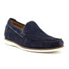 Immagine di ON SPIRIT - Mocassino blu scamosciato con tomaia in VERA PELLE