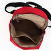 Immagine di DAVID JONES - Zaino rosso con tasca frontale con patta