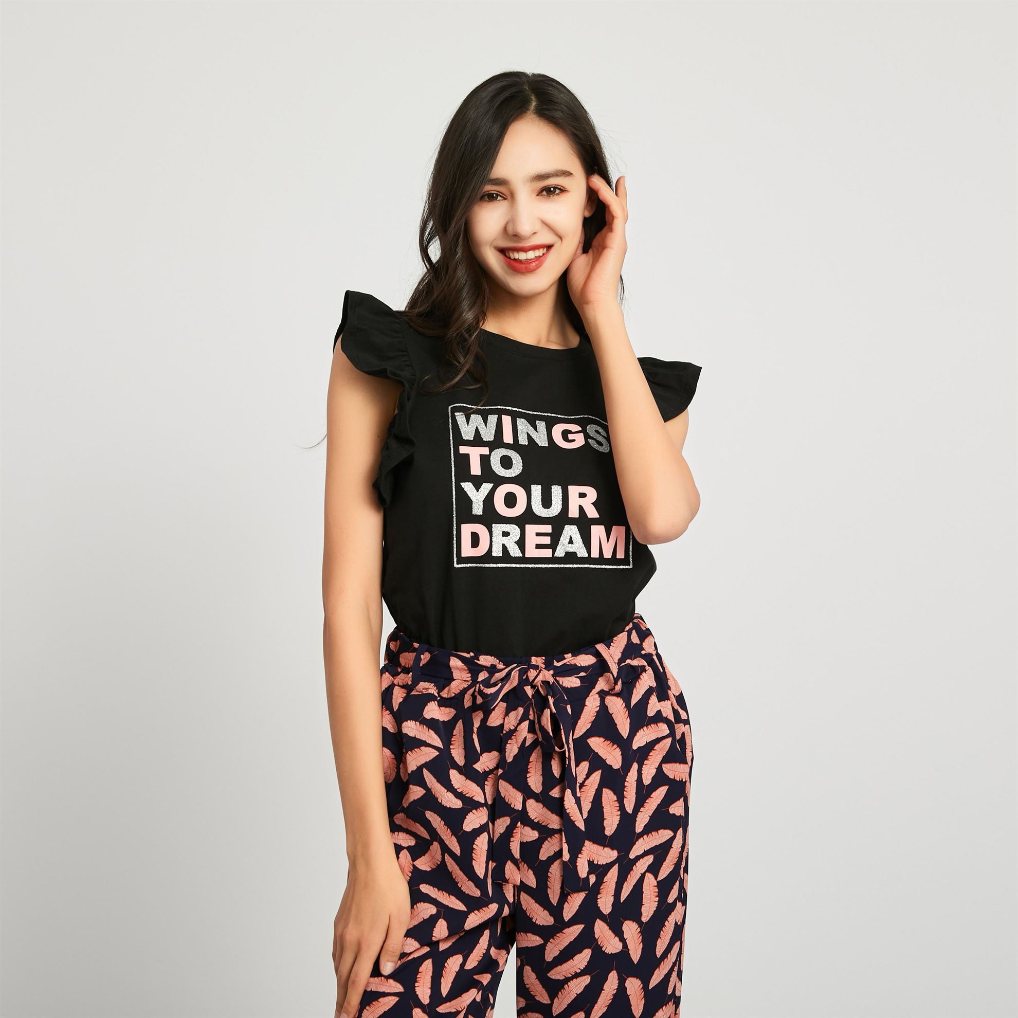 T Shirt Smanicata Loose Fit