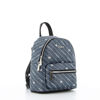 Immagine di DAVID JONES - Zaino blue jeans con tasca frontale e stampe logo