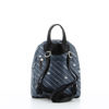 Immagine di DAVID JONES - Zaino blue jeans con tasca frontale e stampe logo