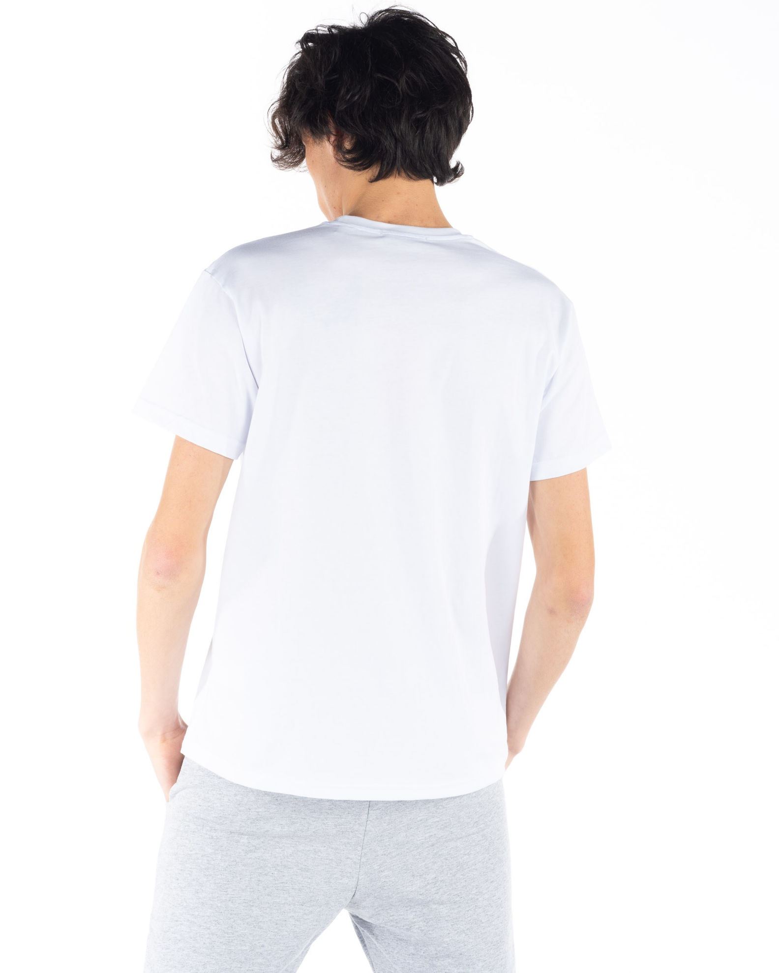 PAYPER T-Shirt Uomo Collo A V A Manica Corta, Jersey Misto Cotone Melange, Colore Grigio, Taglia XXL