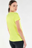 Immagine di FREDDY - T-shirt giallo fluo in tessuto tecnico traspirante riciclato con stampa