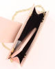 Immagine di ANNES NICOLE - Pochette nude con fascia e pattina glitterate, MADE IN ITALY
