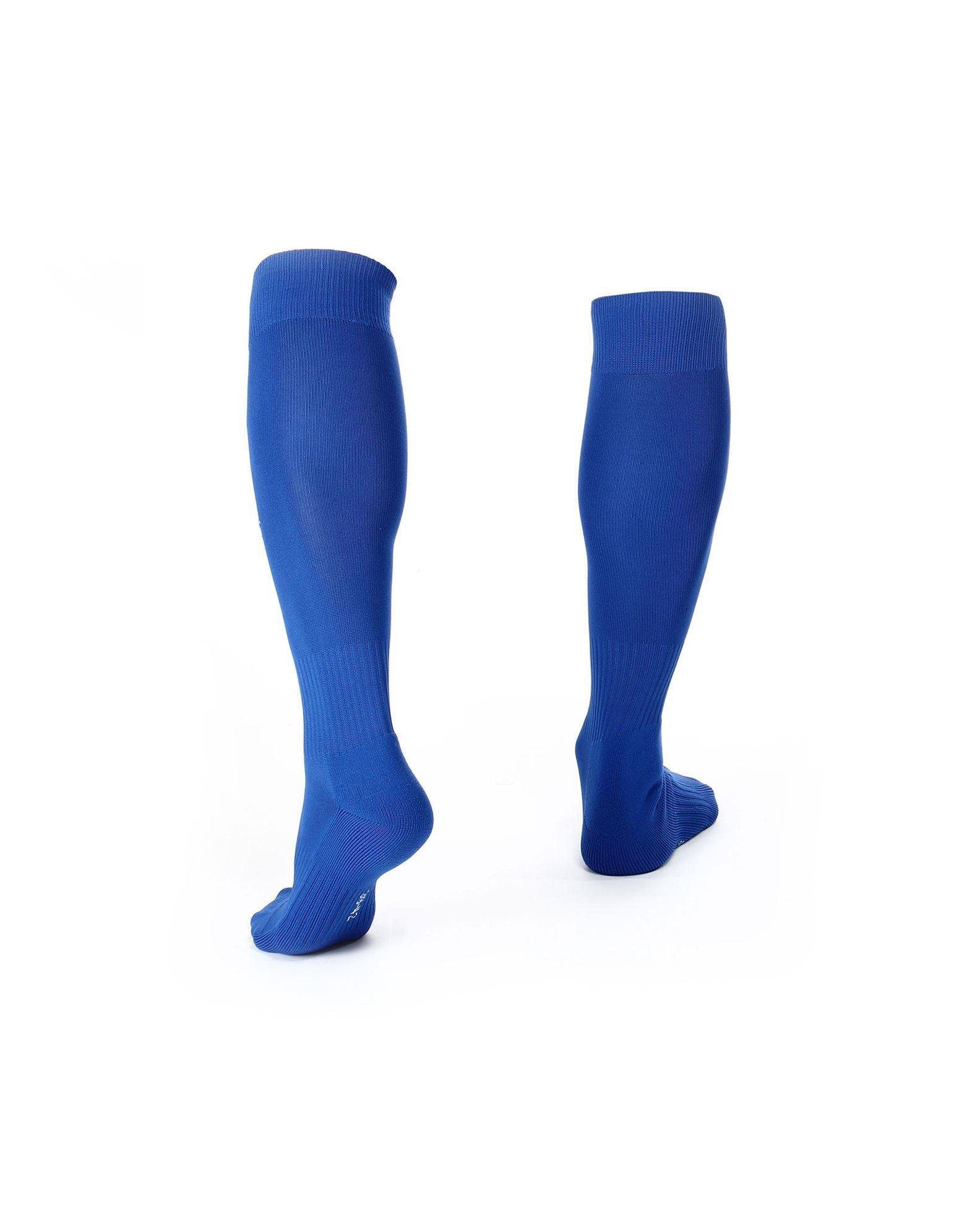 KAIK. Calcio Grip Socks Team Colour Set, calzini Grip e maniche a compressione, Blu, Taglia unica