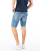 Immagine di BERMUDA JEANS 5 TASCHE SPORCATO
