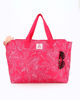 Immagine di LANCETTI - Borsa mare multitasche fucsia fantasia tropicale