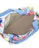 Immagine di LANCETTI - Borsa mare multitasche blu fantasia tropicale