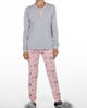 Immagine di PIGIAMA ML SERAFINO PANTALONE FIORI