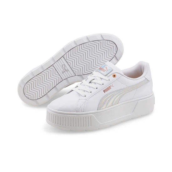 Immagine di PUMA - SCARPA KARMEN SHINE WHITE-MELON - 38555901