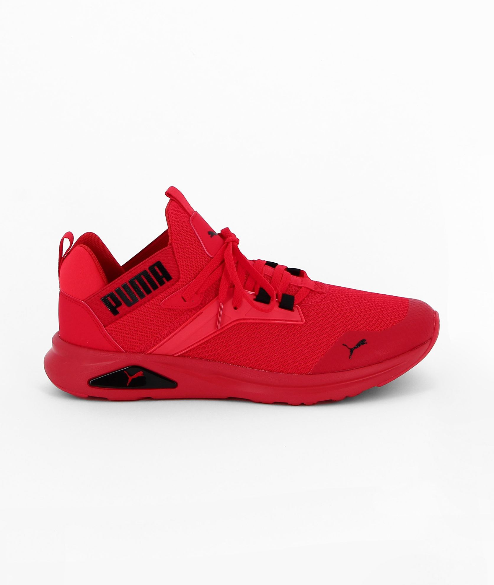 puma enzo red and black