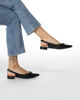 Immagine di ZOE- BALLERINA NERA SLINGBACK CON BORCHIE IN TINTA