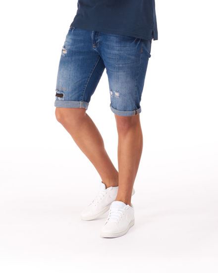 Immagine di UOMO BERMUDA JEANS MEDIO ROTTURE